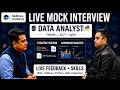 Data Analyst Mock Interview Channel – Step‑by‑Step Guides.