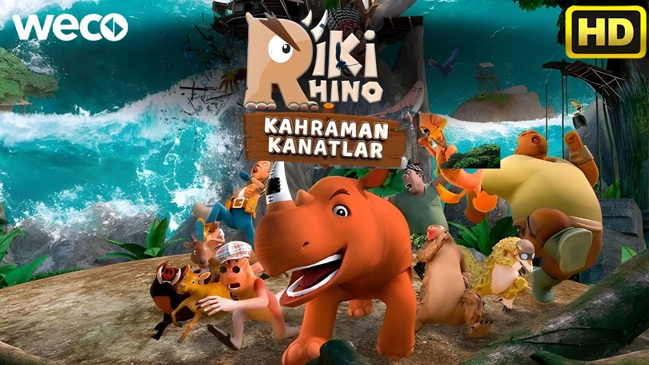 ⁣Riki Rhino: Kahraman Kanatlar | Türkçe Dublajlı Animasyon Filmleri | Weco Film