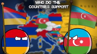 WHO DO THE COUNTRIES SUPPORT? Armenia or Azerbaijan?  Alternative Mapping P5