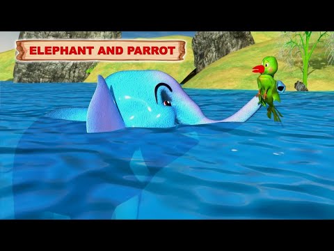 Elephant and Parrot | English Story|Moral Story|Panchatantra Stories|Dada Dadi Ki Khaniyan@MumMumTV​ @MumMumTV