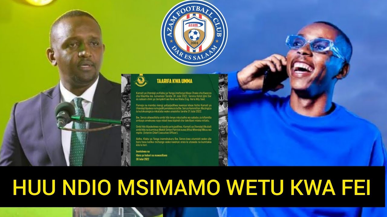 TAYARI HUKOO! Rais wa YANGA Achafukwa sakata la FEI TOTO Atoa MSIMAMO ...