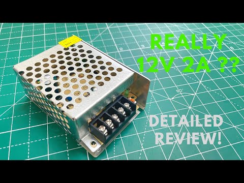 DETAILED REVIEW OF 12V 2A SMPS FROM CHINA !!