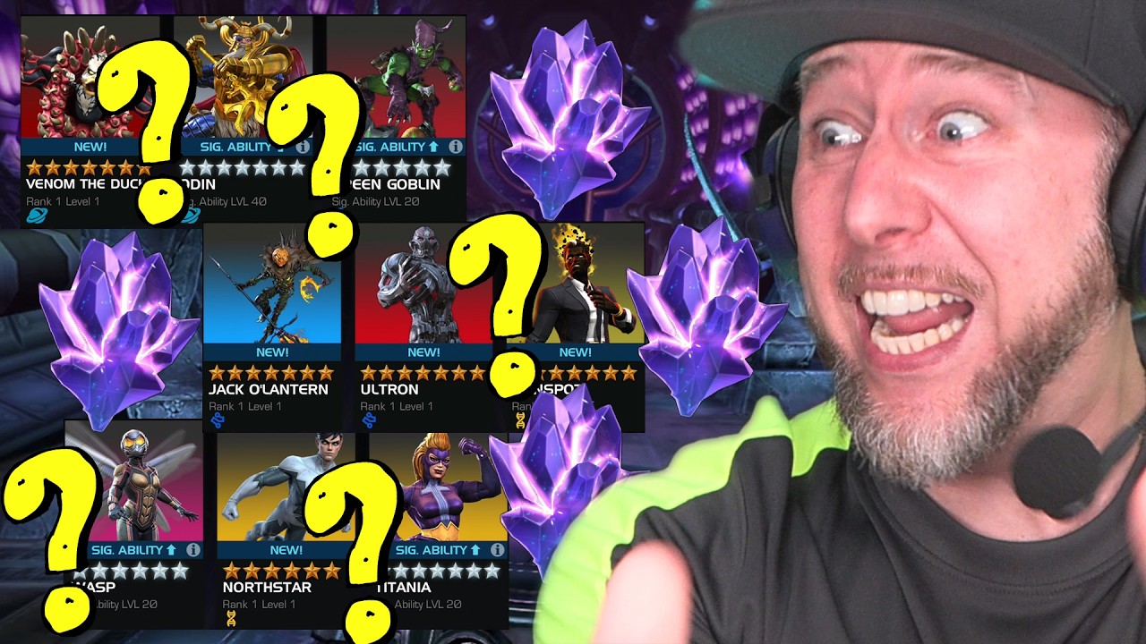 I JUST GOT THE BEST LUCK EVER Marvel Contest of Champions