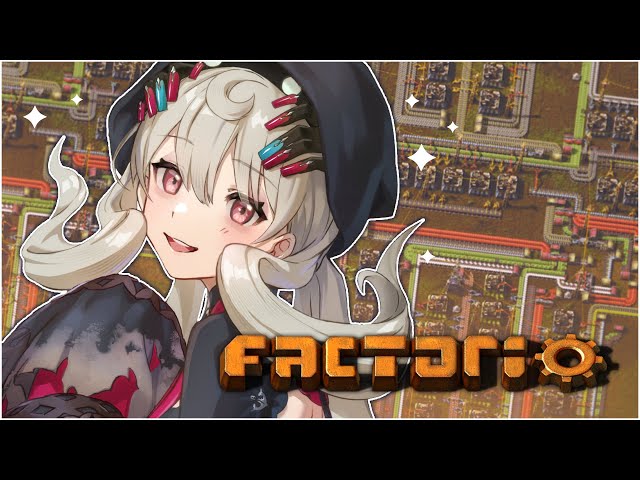 【FACTORIO】will phantomos make me addicted to this....?【NIJISANJI EN | Reimu Endou】のサムネイル