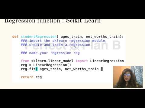Linear Regression Scikit Learn Coding - Perfect eLearning