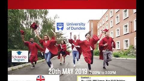 University of Dundee Visit @ Grace Pathway Abroad