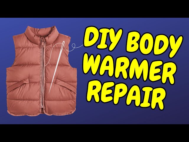 ウィルフリー warm touch over size gilet set up DIY Gilet (Body Warmer) Repair: Easy Fix for Cosy Comfort