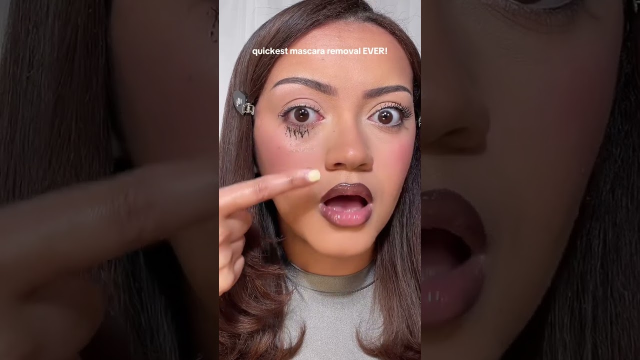Quickest mascara removal ever