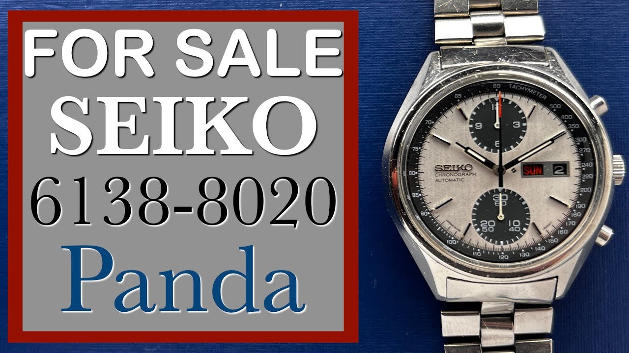 seiko 6138 for sale