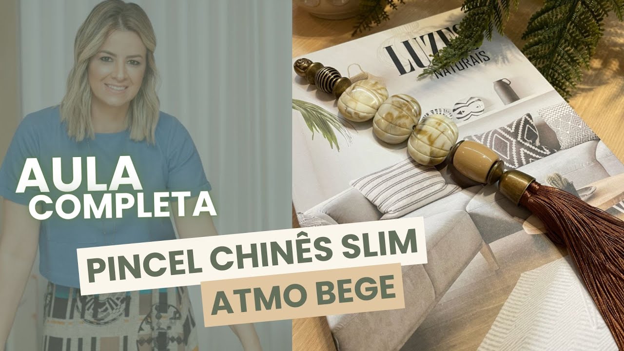 FÁCIL DE FAZER PARA VENDER ENFEITE ESTILO PINCEL CHINÊS