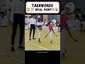 Taekwondo Fight competition #shorts #taekwondo #fight #ytshorts #tkd