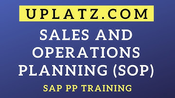Sales and Operations Planning (SOP) | SAP PP Training |  SAP PP Tutorial | SAP PP Course | Uplatz