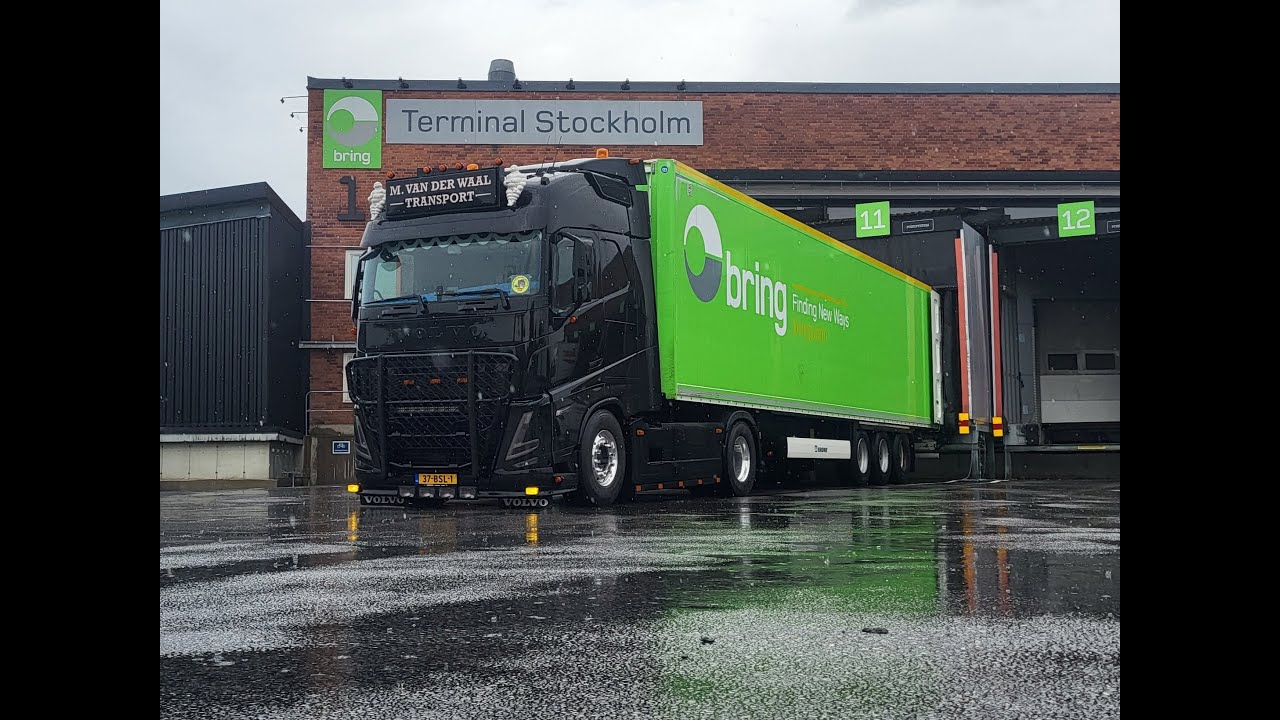 M. van der Waal Transport Holland - Zweden (deel 1)