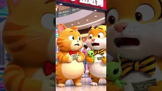 Orange Cat's 5 Shopping Hacks 🛒 #cats #shorts #orangecat #funny #cute #ai #viral #trending