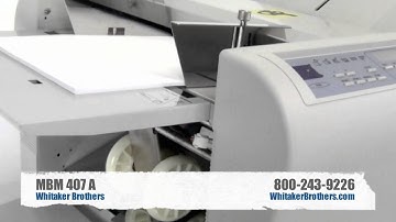 MBM 407 A Paper Folder