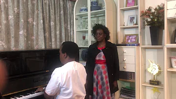 JAM SESSION WITH MARY ATIENO AT MY HOUSE