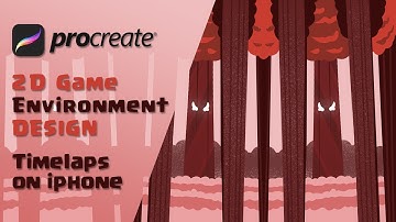 Procreate is Amazing | Quick Tutorial - Procreate Game Environment