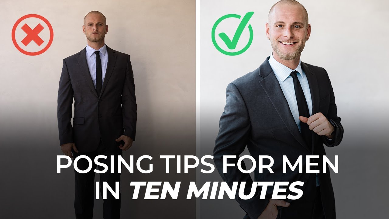 Portrait Photography Tips: Quick Posing Guide for Men