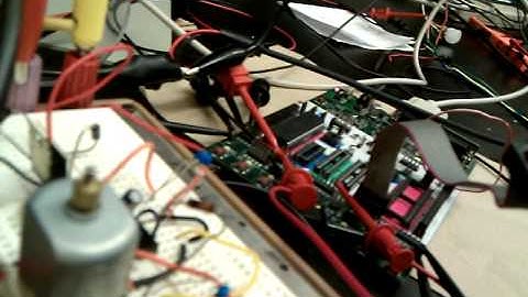 Dc motor controlled via IR Sensor