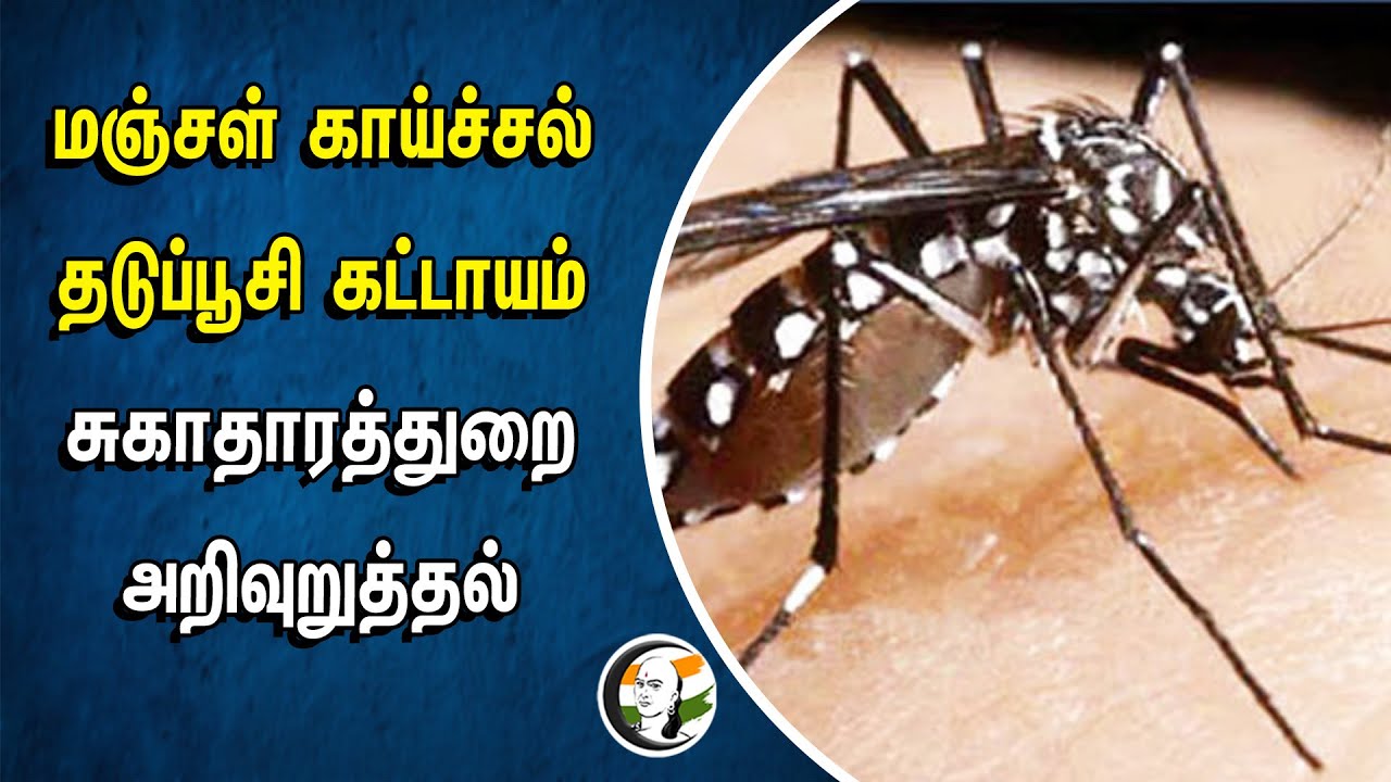 ⁣மஞ்சள் காய்ச்சல் தடுப்பூசி கட்டாயம்.. | Yellow Fever Vaccination | Health Department