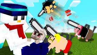 【マイクラ】1週間「ドズル社ポチタ」が仲間になる世界でサバイバル生活してみた結果！？【チェンソーマン】