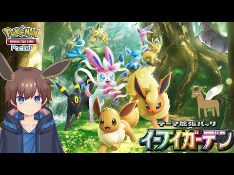 【ポケポケ】イーブイガーデン開封【新環境】