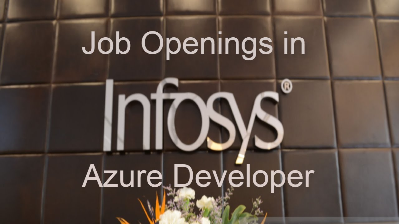 Apply for Azure developer job in Infosys Azure jobs YouTube