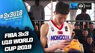 Mongolia v Georgia | Men’s Full Game | FIBA 3x3 U18 World Cup 2019 | 3x3 Basketball