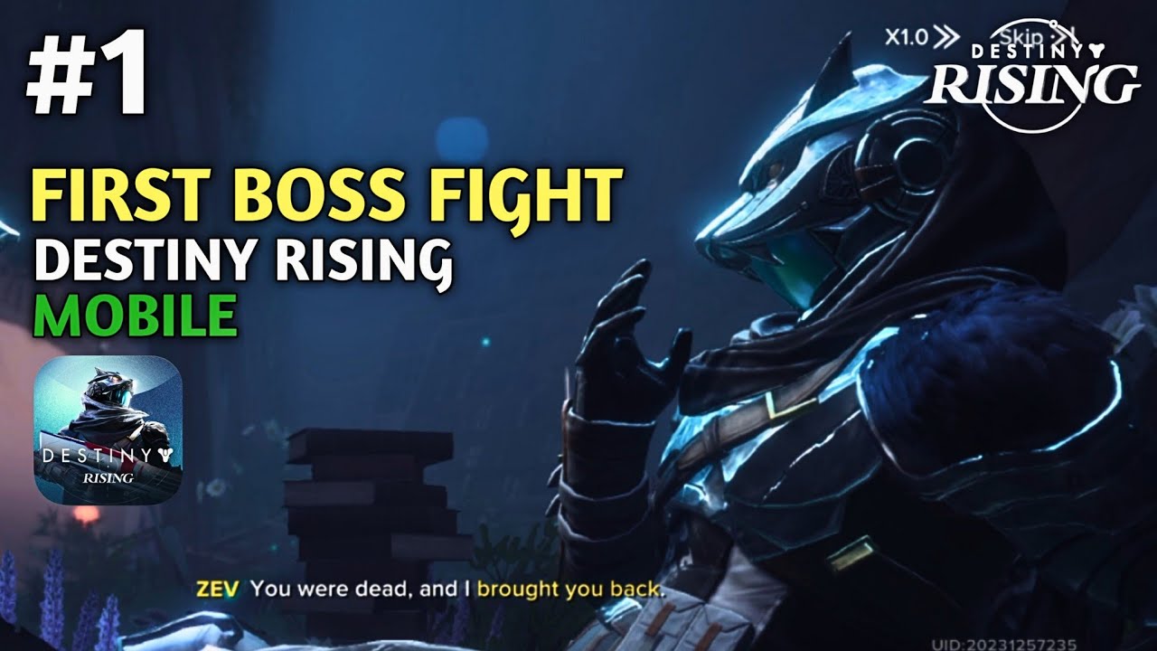 Destiny Rising Gameplay- The First Boss Fight | Part-1 - YouTube