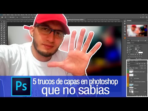 5 trucos de capas en photoshop que no sabias 🌈🖥 #yomequedoencasa #quedateencasa 🎬🏘