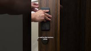 Never charge your smart lock battery again! 🤯☀️ #smarthome #tech #lockin #smartlock #homesecurity