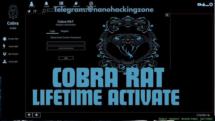 Cobra Rat Latest Version Works On All Devices and Android Mobile Phones Remotely Upto Android 16