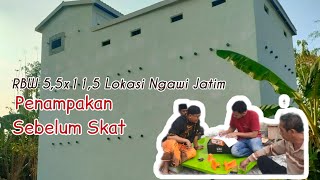 Proses Finising Rumah Burung Walet Lokasi Ngawi Jawa timur