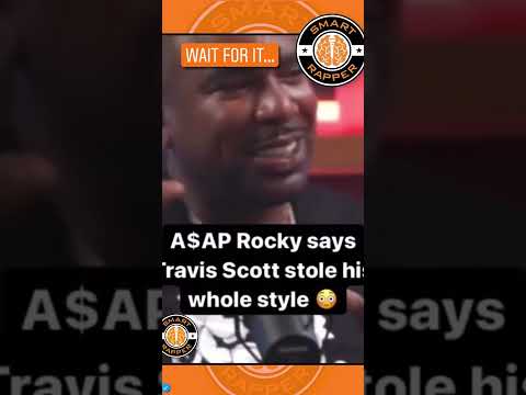 A$AP Rocky Says Travis Scott Stole His Whole Style