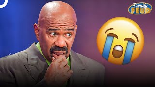 The Most Embarrassing Answers Steve Has Ever Heard  Family Feud Compilations