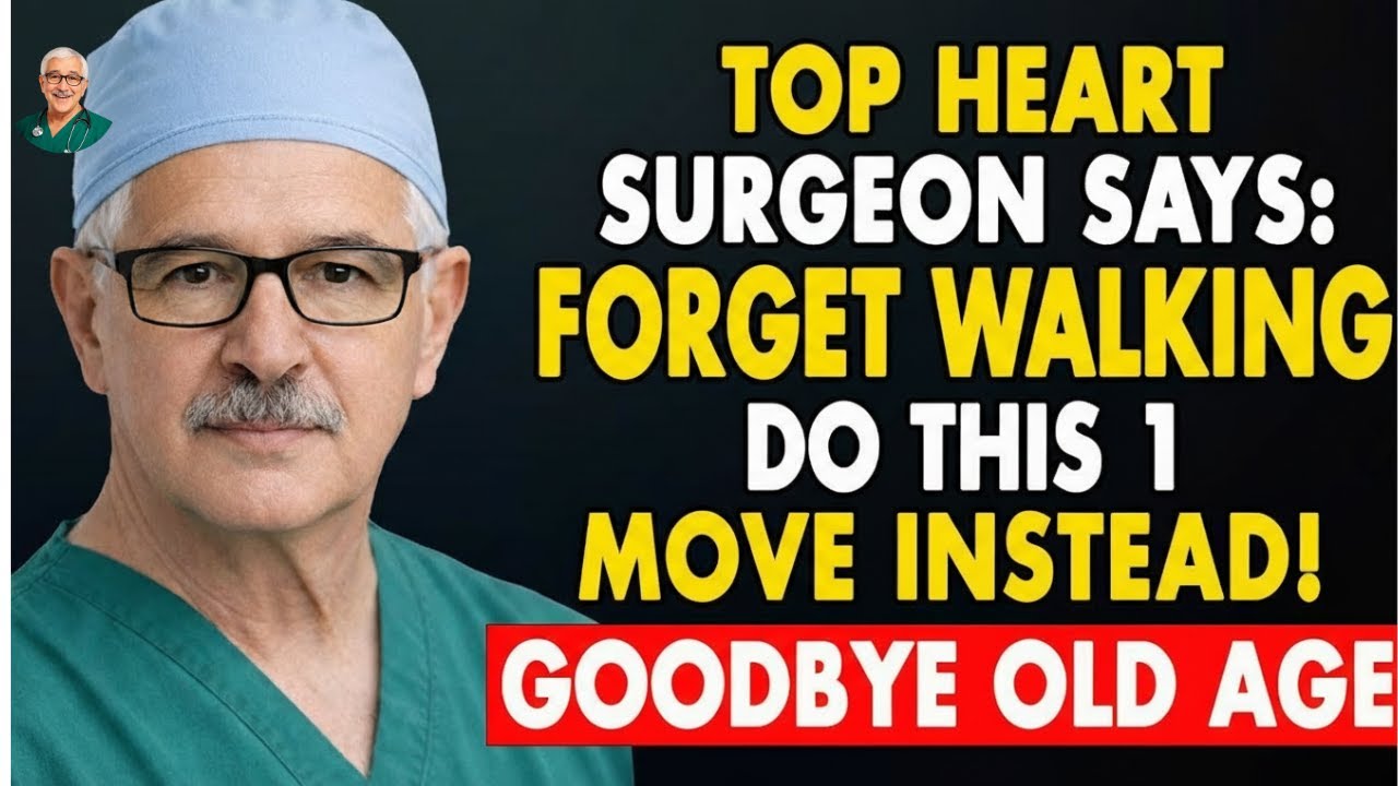 Surgeon Reveals: THIS 1 Chair Exercise Is BETTER Than WALKING After 60 | Senior Health Secrets