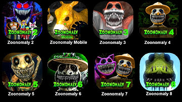 Zoonomaly Mobile Official Full GamePlay - Zoonomaly Mobile 2-8 Fanmade,Zoonomaly 2-3-4-5 Full Game