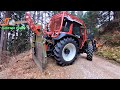 Lintrac 110 AF Edition erster Arbeitstag im Wald