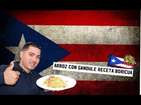 como hacer arroz con gandules receta boricua 🇵🇷