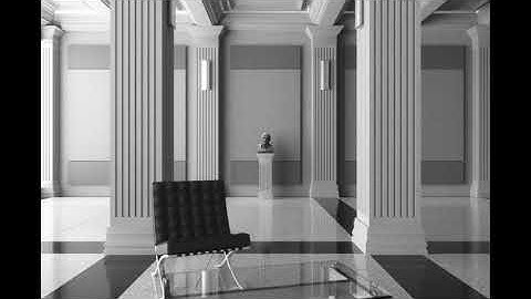 LuxRender Planning Fly-Through BW