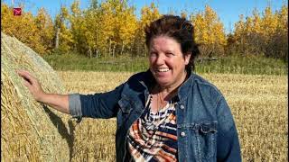 Een nieuw begin: Andrea vertrok als boerin naar Canada