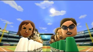 Wii Sports - Baseball: Yoko VS. Vincenzo