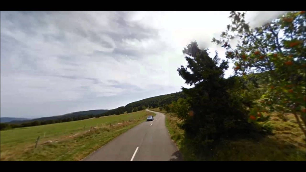 Street View tour of Grand Ballon 1336m part of the Tour de France