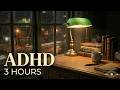 Deep Focus for Exams: 3 Hours Brown Noise for ADHD Study & Memory
