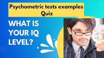 Top 10 your IQ level test questions | Psychometric tests examples | Logical & Reasoning quiz