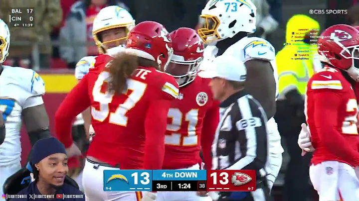 FlightReacts To Chargers vs Kansa City Chiefs Game Highlights | 2025 NFL Season Week 15!