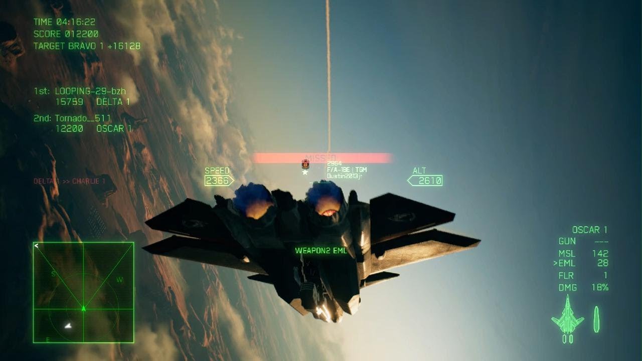 Ace Combat 7 Battle Royale Match - X-02S - YouTube