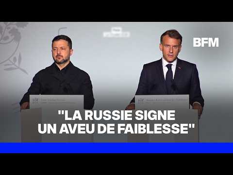 Miniature de la vidéo : Après des frappes russes, Emmanuel Macron annonce de nouveaux missiles “intercepteurs” à Kiev