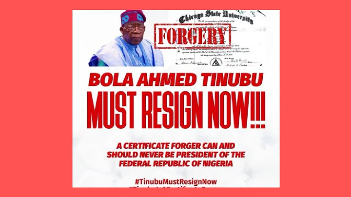 BREAKING NEWS: BOLA AHMED TINUBU MUST RESIGN NOW NOT ONLY ALISON WILL ANSWER FOR HER CRIMINAL...HEAR