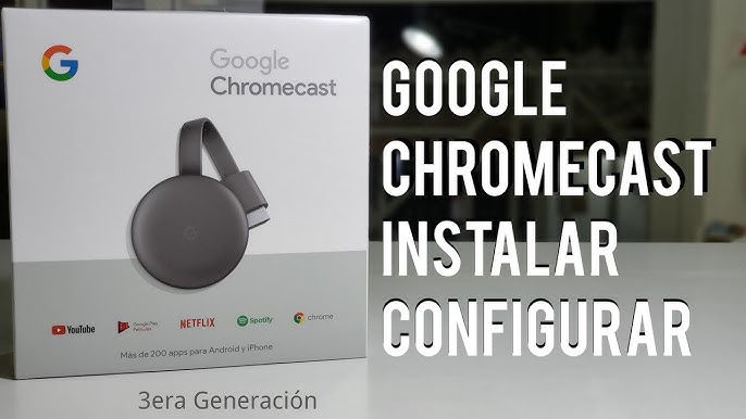 Google Chromecast 3 Generacion (ultima Generación (gadroves)